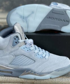 Alternative view of Air Jordan 5 Retro Bluebird