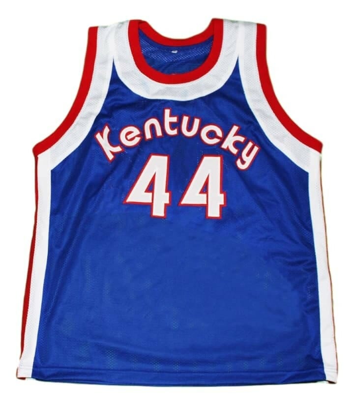 Dan Issel #44 Kentucky Colonels New Basketball Jersey Blue - Image 2