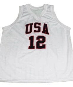 Alternative view of James Harden #12 Team USA Basketball Jersey White