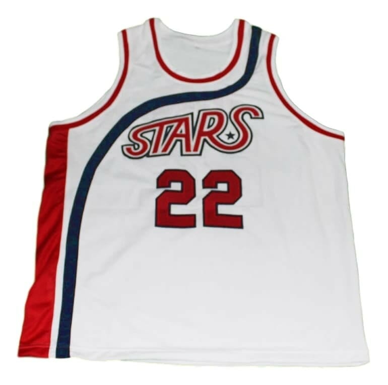 Moses Malone #22 Utah Stars Basketball Jersey White - Image 2
