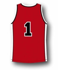 Alternative view of Sunset Park Movie Fredo Starr Shorty Basketball Jersey Red