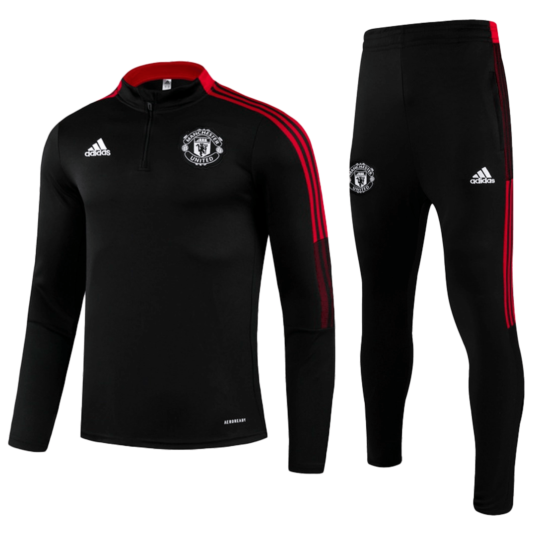 21-22 Man U Black Tracksuit