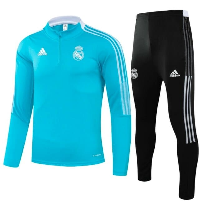 21-22 Real Madrid Blue Tracksuit
