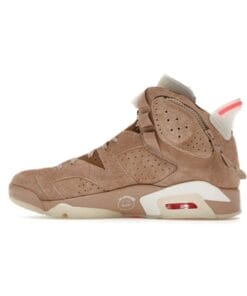Alternative view of Air Jordan 6 Retro Travis Scott British Khaki