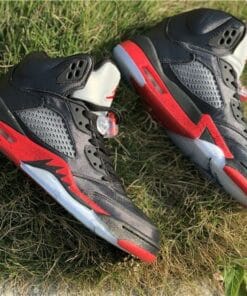 Alternative view of Air Jordan 5 Retro Satin Bred