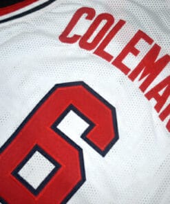 Derrick Coleman #6 Team USA Basketball Jersey White