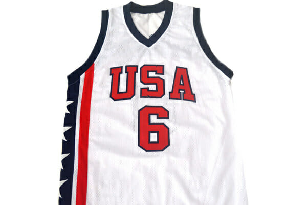 Tracy McGrady #6 Team USA New Basketball Jersey White - Image 2