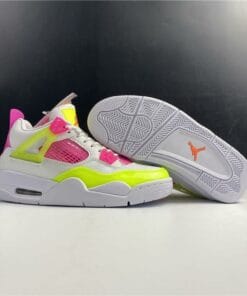 Air Jordan 4 Retro White Lemon Pink