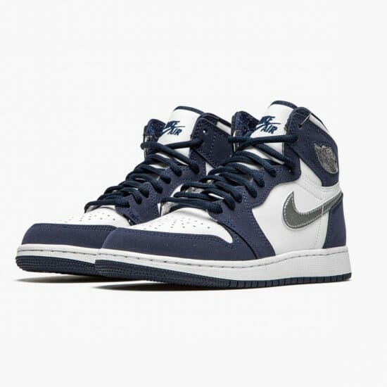 Air Jordan 1 Retro High COJP Midnight Navy - Image 3