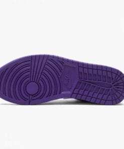 Air Jordan 1 Retro Low Court Purple Black-White
