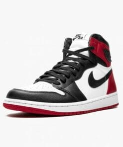Alternative view of Air Jordan 1 High Og Satin Black Toe