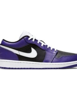 Air Jordan 1 Low Court Purple Black