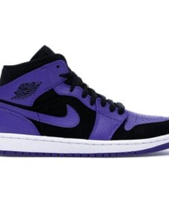 Air Jordan 1 Mid Black Dark Concord
