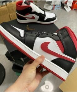 Air Jordan 1 Mid Metallic Red