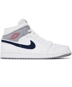 Air Jordan 1 Mid Paris White