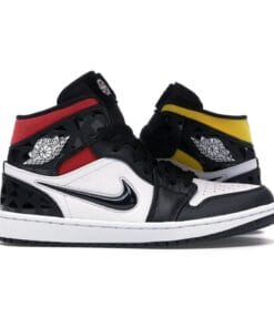 Air Jordan 1 Mid Quai54 Red Yellow (2019)