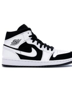 Air Jordan 1 Mid White Black