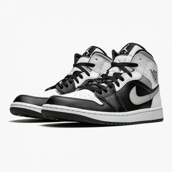 Air Jordan 1 Mid White Shadow - Image 3