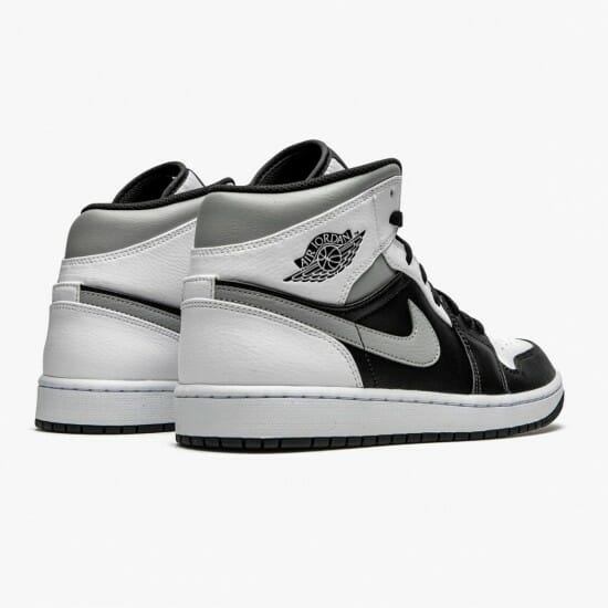 Air Jordan 1 Mid White Shadow - Image 4