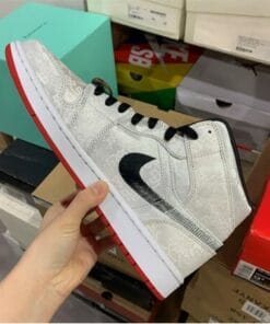 Air Jordan 1 Mid White Silk Copper Coins