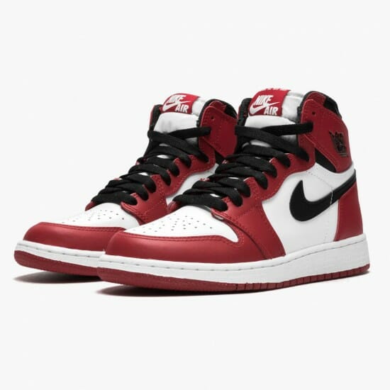 Air Jordan 1 Retro Chicago White Black Red - Image 3