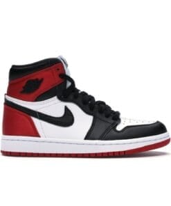Air Jordan 1 Retro High Satin Black Toe (W)