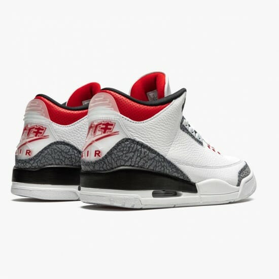 Air Jordan 3 SE DNM Fire Red - Image 3