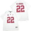 Alabama Crimson Tide #22 Najee Harris Football Jersey White
