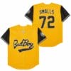 Badboy #72 Smalls Movie Baseball Jersey Yellow