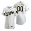 Baltimore Orioles Custom Name Number Flexbase Baseball Jersey White