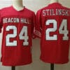 Beacon Hills #24 Stilinski College Football Jersey