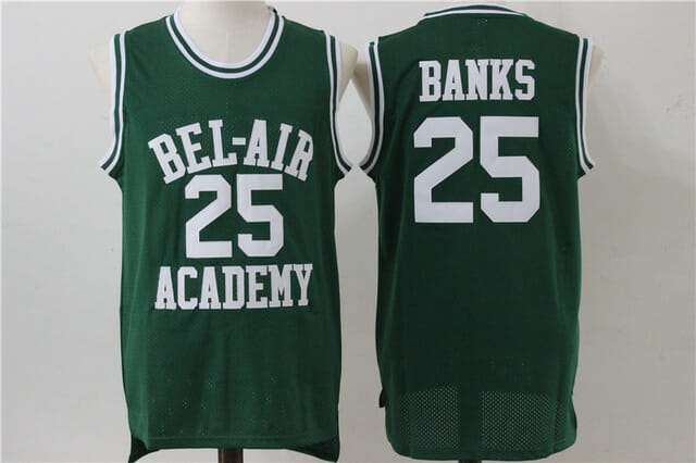 Bel Air Academy #25 Banks Basketball Jersey