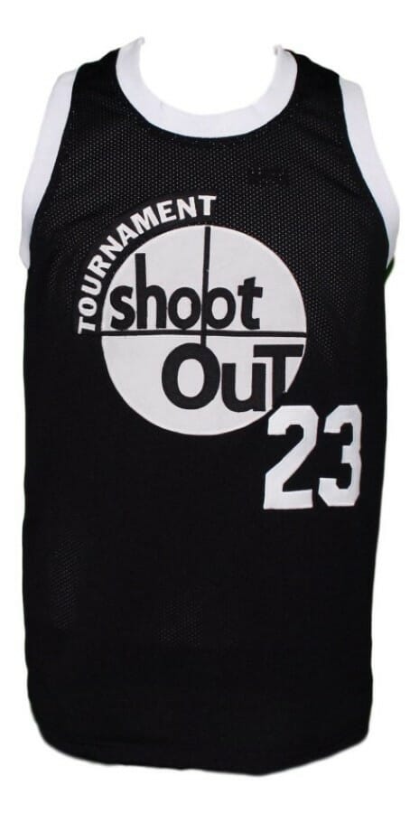 Birdie #23 Above The Rim Tournament Shoot Out Basketball Jersey Black - Image 2
