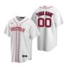 Boston Red Sox Custom Name Number Coolbase Baseball Jersey White