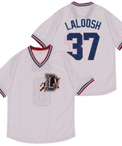 Bull Durham Nuke LaLoosh #37 Movie Baseball Jersey