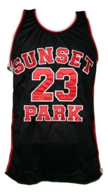 Busy-Bee #23 Sunset Park Movie Basketball Jersey New Sewn Black - Image 2