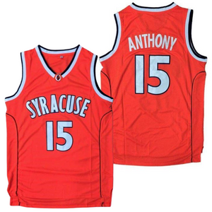 Carmelo Anthony #15 Syracuse Ncaa Basketball Jersey