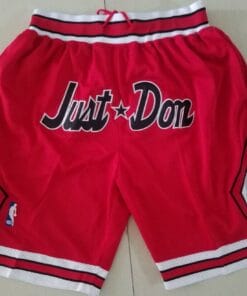 Chicago Bulls Just Don 1997-1998 Shorts Red