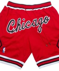 Chicago Bulls Shorts Red JUST DON Shorts