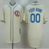 Chicago Cubs Custom Name Number 1929 Turn Back Baseball Jersey Cream