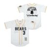 Chico Bail Bonds Bad News Bears Baseball Jersey White
