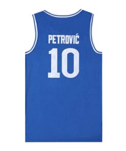 Cibona Zagreb College Drazen Petrovic Basketball Jersey