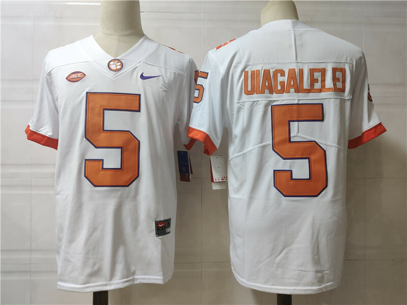 Clemson Tigers #5 Uiagalelei College Football Jersey