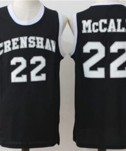 Crenshaw #22 Quincy Mccall Basketball Jersey Black
