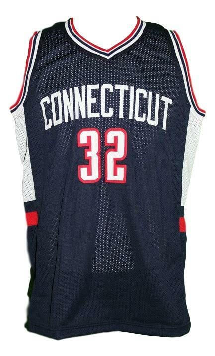 Daniel Hamilton #32 College Basketball Jersey Sewn Navy Blue - Image 2