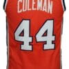 Derrick Coleman #44 Custom College Basketball Jersey Orange