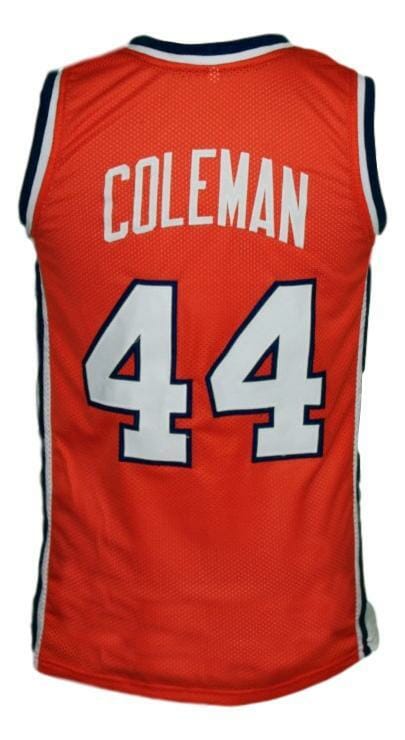 Derrick Coleman #44 Custom College Basketball Jersey Orange