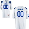 Duke Blue Devils Custom Jersey Name and Number College Football White