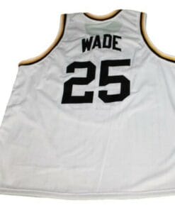 Dwyane Wade #25 Richards High School Basketball Jersey White