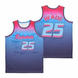 Dwyane Wade #25 Richards High School X Miami Basketball Jersey